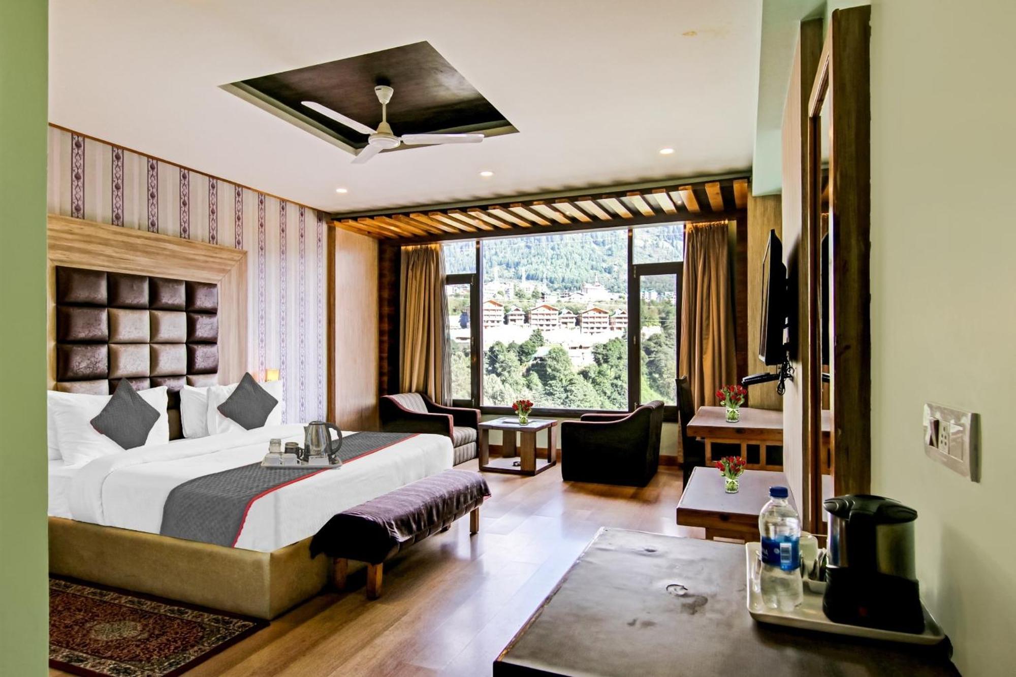 Townhouse Oak Rohtang Heights Hotel Manāli Екстериор снимка